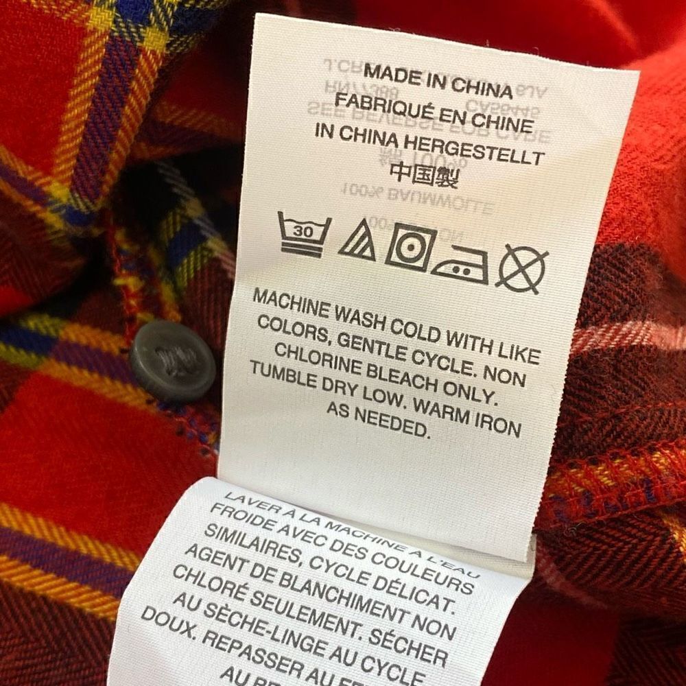 J.crew plaid flannel ruffle top - Picture 7 of 14